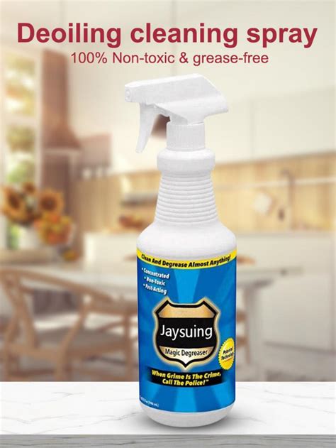 Discover the Secret to a Grease-Free Home with Jayauing Magic Degreaser Cleaner Spray